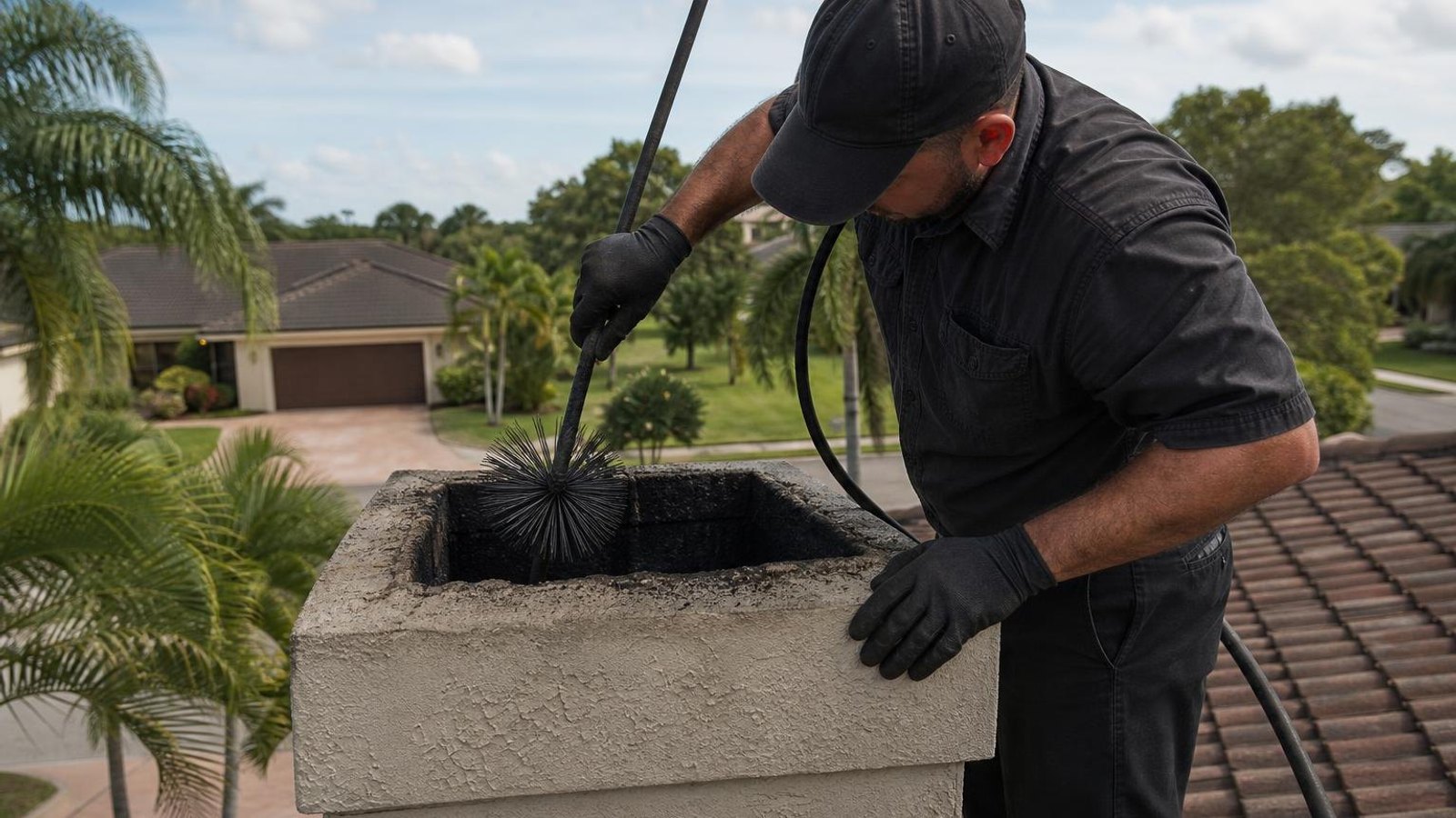 Practical chimney sweep & inspection in Coral Springs